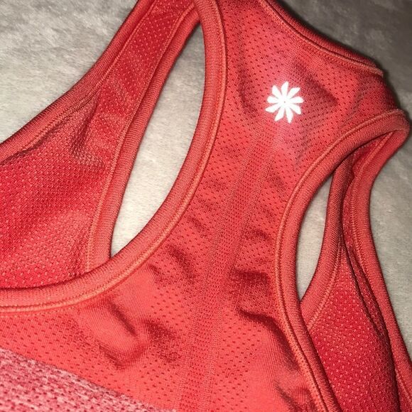 Athleta Orange Rushed Racer Back Tank - Size XS - Picture 7 of 8